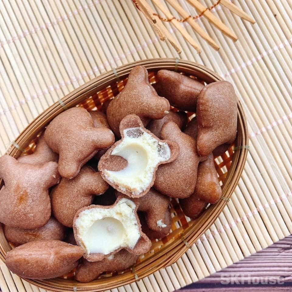 Bánh Gấu Nhân Kem Mix Vị Truyền thống, Chùm Ngây, Cà Phê ảnh 7