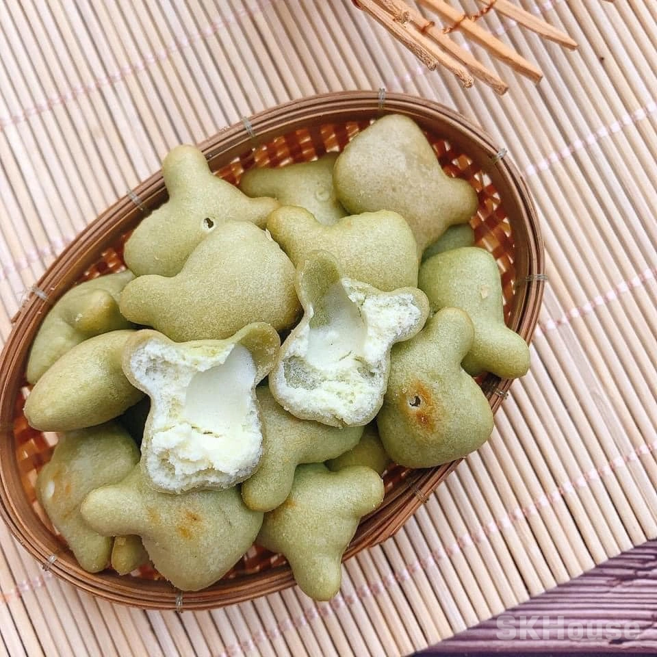 Bánh Gấu Nhân Kem Mix Vị Truyền thống, Chùm Ngây, Cà Phê ảnh 8