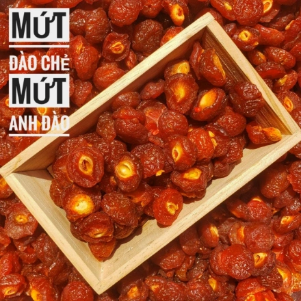 Mứt Đào chẻ ( Mứt Anh Đào) - Ô Mai Đào chẻ ảnh 1