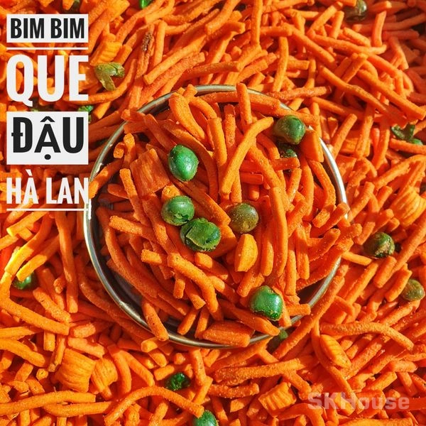 Bim Bim Tăm Que Đậu Hà Lan 300g ảnh 5