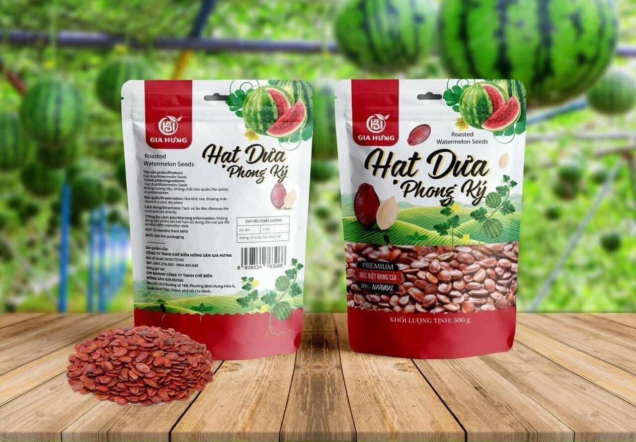 Hạt dưa Phong Ký Gói 500g ảnh 2