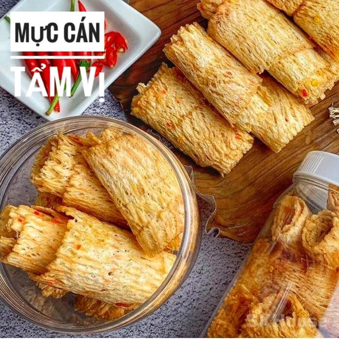 Mực Cán Nguyên Con Tẩm Vị - Đặc Sản Bình Định 300g ảnh 4