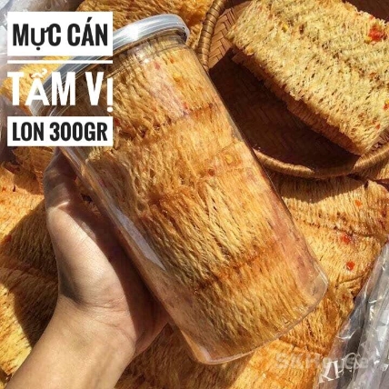 Mực Cán Nguyên Con Tẩm Vị - Đặc Sản Bình Định 300g ảnh 3