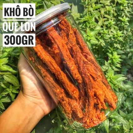 Khô Bò Que Lon 300g ảnh 2